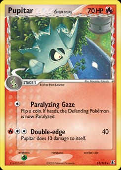 Delta Species Pupitar δ #51 card