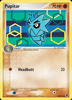 Dragon Frontiers Pupitar #58 card