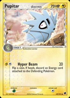 Dragon Frontiers Pupitar δ #59 card