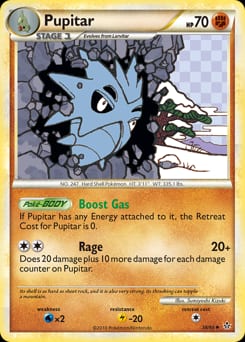 HS—Unleashed Pupitar #38 card