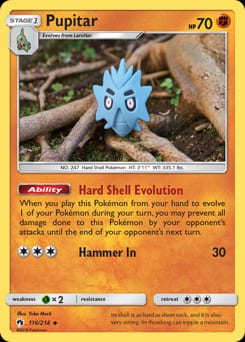 Lost Thunder Pupitar #116 card