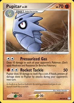 Mysterious Treasures Pupitar #59 card