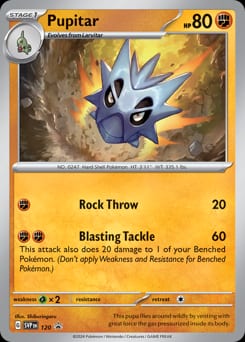 2023 Scarlet & Violet Black Star Promos Pupitar #120