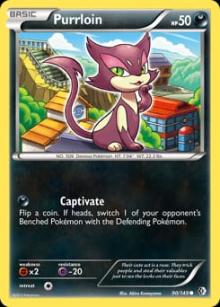 Boundaries Crossed Purrloin #90 card