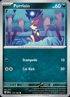Paradox Rift Purrloin #114 card