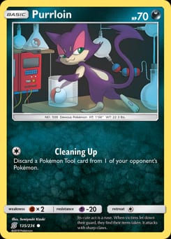Unified Minds Purrloin #135 card