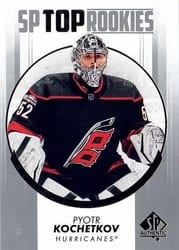 2022-23 SP Authentic Top Rookies Pyotr Kochetkov #TR-29 card