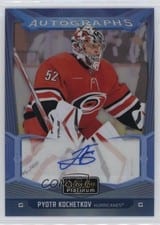 2024-25 O-Pee-Chee Platinum Blue Rainbow Autographs Pyotr Kochetkov #BA-PK card