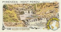 2023 Topps Allen & Ginter Mini World of Wonder Pyrénées - Mont Perdu, France #WOW-22 card