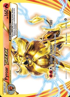 Steam Siege Pyroar BREAK #24 card