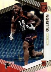 2019 Donruss Elite Base Set Qadree Ollison #160 card