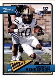 2018 Panini Classics Base Set Quadree Henderson #234 card