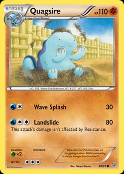 2015 Ancient Origins Quagsire #39 card