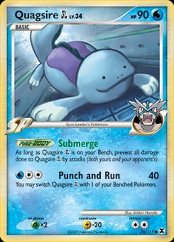 Rising Rivals Quagsire GL #76 card