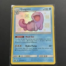 Hidden Fates Shiny Vault Quagsire #SV10 card
