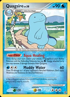 Secret Wonders Quagsire #60 card