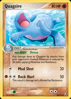 Unseen Forces Quagsire #44 card