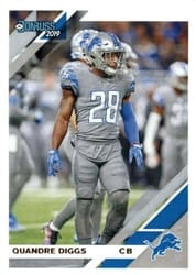 2019 Donruss Base Set Quandre Diggs #96 card