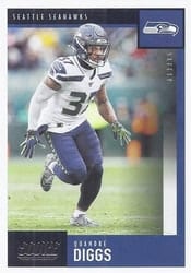 2020 Score Base Set Quandre Diggs #321 card