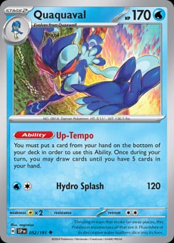 2024 Surging Sparks Quaquaval #52 card