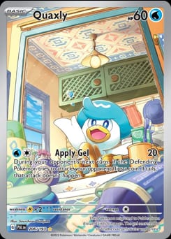 2023 Paldea Evolved Quaxly #206 card