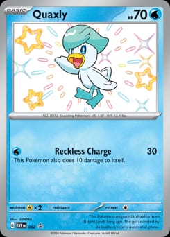 2023 Scarlet & Violet Black Star Promos Quaxly #82 card