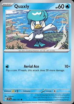 Surging Sparks Quaxly #50 card