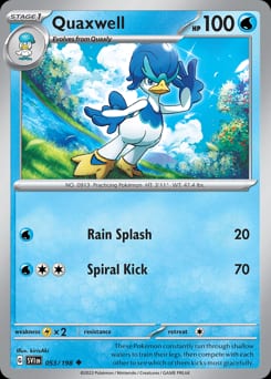 Scarlet & Violet Quaxwell #53 card