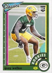 2022 Panini Classics Base Set Quay Walker #198 card