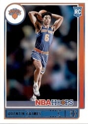 2021-22 Hoops Base Set Quentin Grimes #206 card