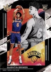 2021-22 Panini Court Kings Base Set Quentin Grimes #160 card