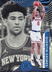 2021-22 Panini Illusions Base Set Quentin Grimes #175 card