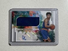2021-22 Panini Origins Rookie Jersey Autographs Quentin Grimes #JA-QUE card