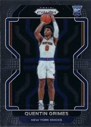 2021-22 Panini Prizm Base Set Quentin Grimes #285 card