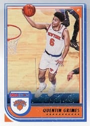 2022-23 Hoops Winter Base Set Quentin Grimes #23 card