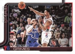 2025-26 Topps Base Set Quentin Grimes #25 card