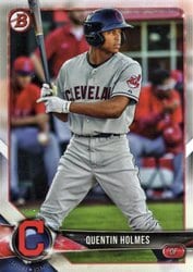 2018 Bowman Prospects Quentin Holmes #BP88 card