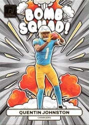 2023 Donruss Bomb Squad Quentin Johnston #BS-11 card