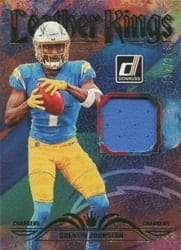 2023 Donruss Leather Kings Quentin Johnston #LK-8 card