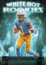 2023 Donruss White Hot Rookies Quentin Johnston #WHR-4 card