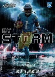 2023 Panini Absolute By Storm Quentin Johnston #BST-10 card