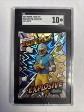 2023 Panini Absolute Explosive Quentin Johnston #41 card