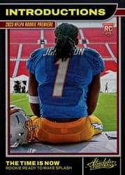 2023 Panini Absolute Introductions Quentin Johnston #1 card