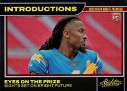 2023 Panini Absolute Introductions Quentin Johnston #9 card