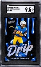 2023 Panini Prestige NFL Drip Quentin Johnston #10 card