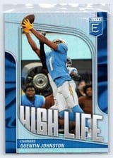 2024 Donruss Elite High Life Quentin Johnston #15 card