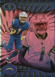 2024 Panini Illusions Base Set Quentin Johnston #50 card