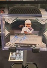 2025 Panini Black Instant Impact Ink Quentin Johnston #4 card