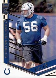 2018 Donruss Elite Base Set Quenton Nelson #132 card