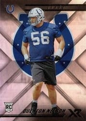 2018 Panini XR Base Set Quenton Nelson #101 card